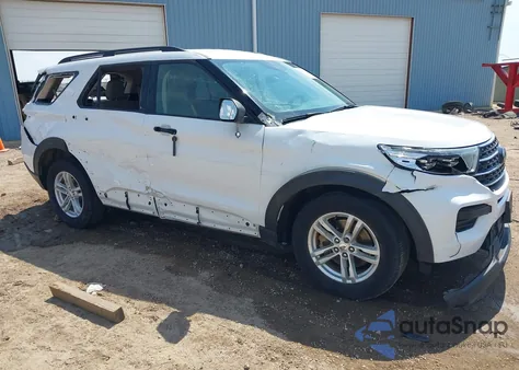 2020 Ford Explorer Xlt из США, поврежденный, VIN 1FMSK7DHXLGA80605